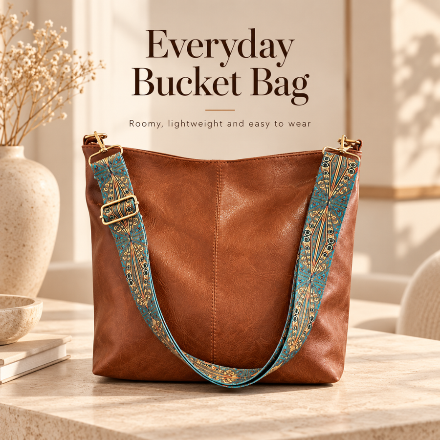 Alba Textured Shoulder Bag