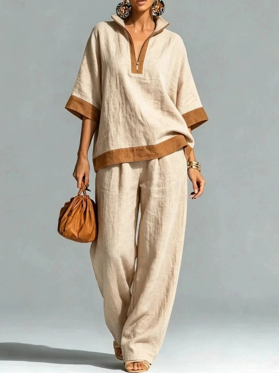 Kylie | Fluid Set with High Neck