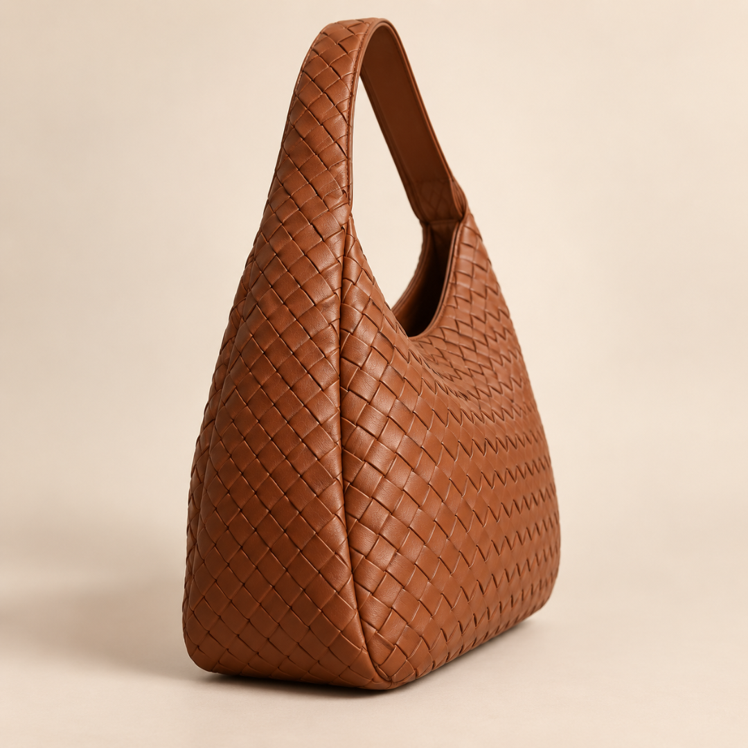Alessia Woven Shoulder Bag