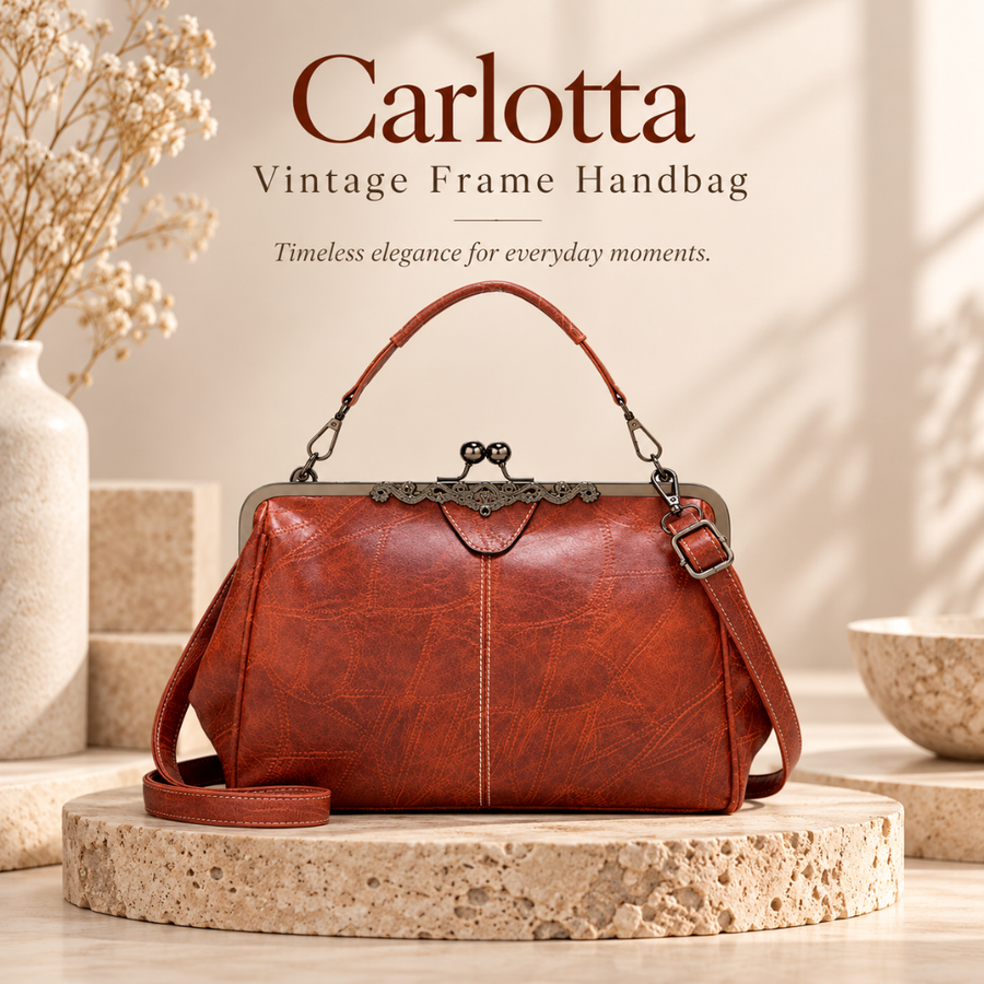 Carlotta | Vintage Frame Handbag