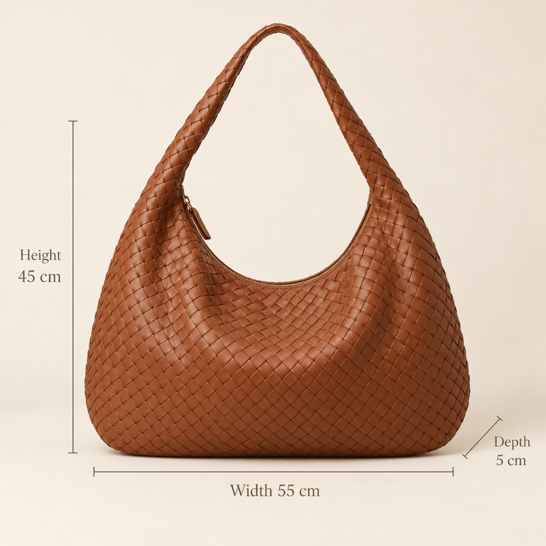 Alessia Woven Shoulder Bag