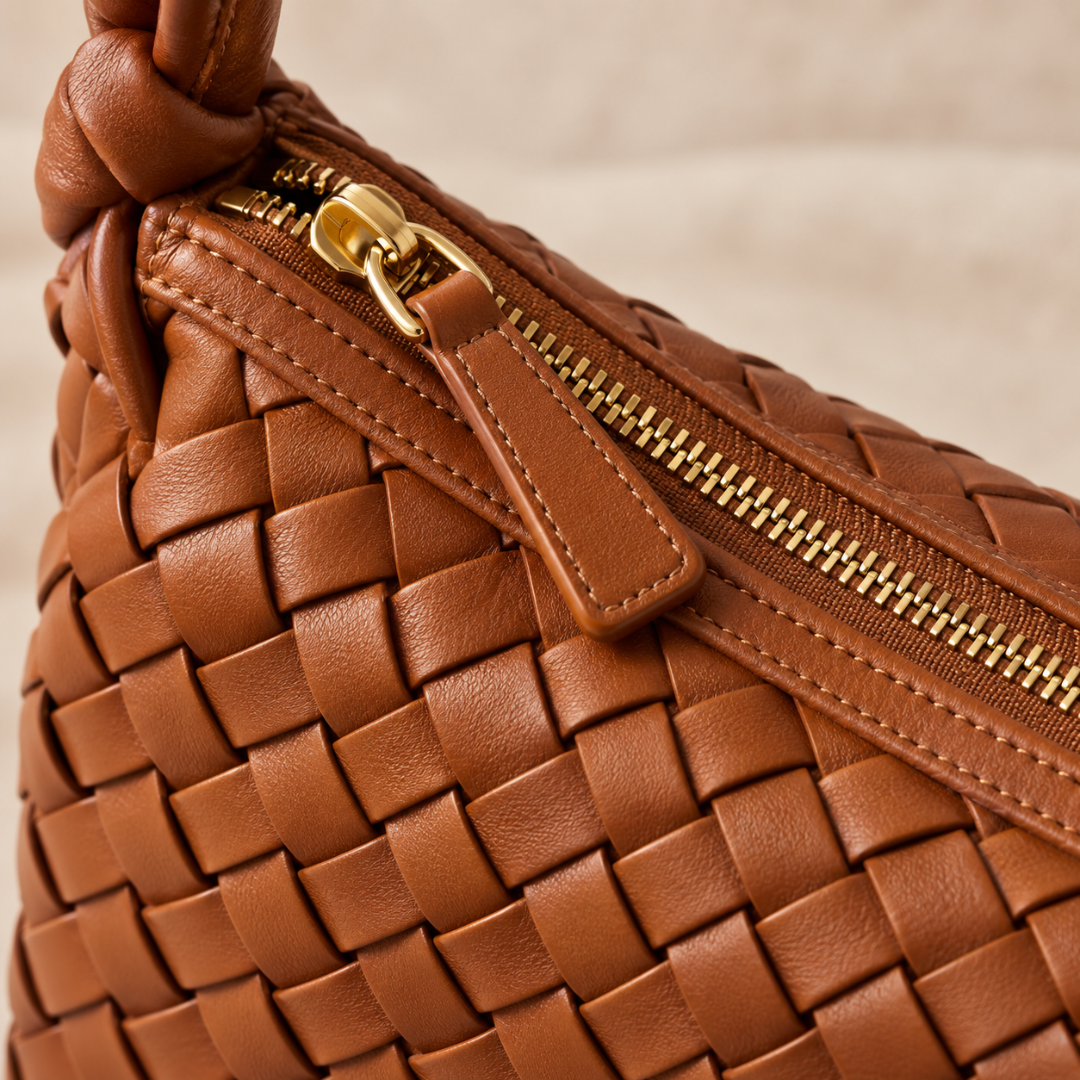 Alessia Woven Shoulder Bag