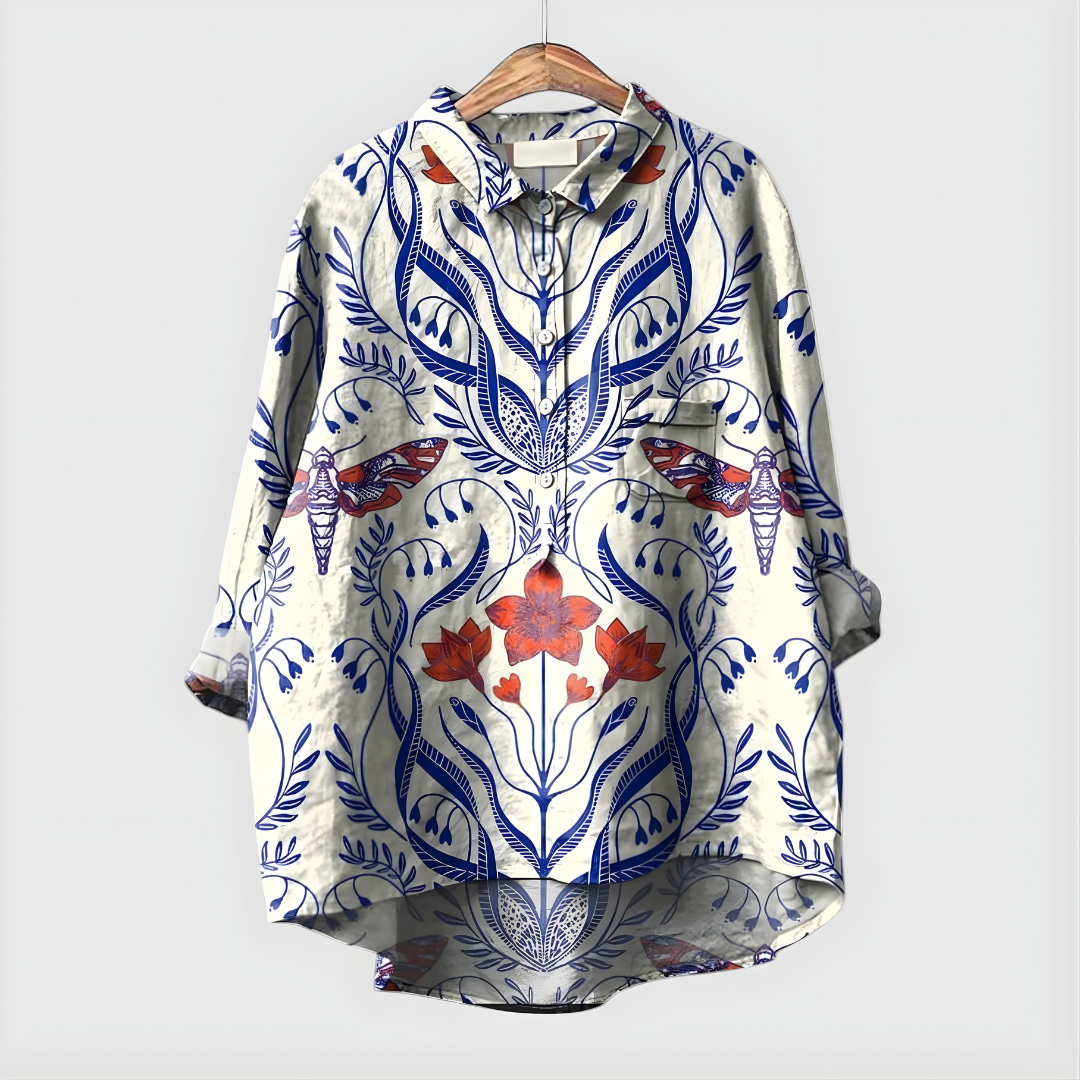 Anne Relaxed Printed Tunic