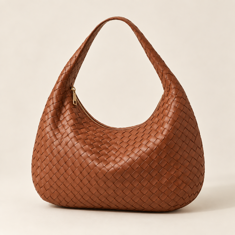 Alessia Woven Shoulder Bag