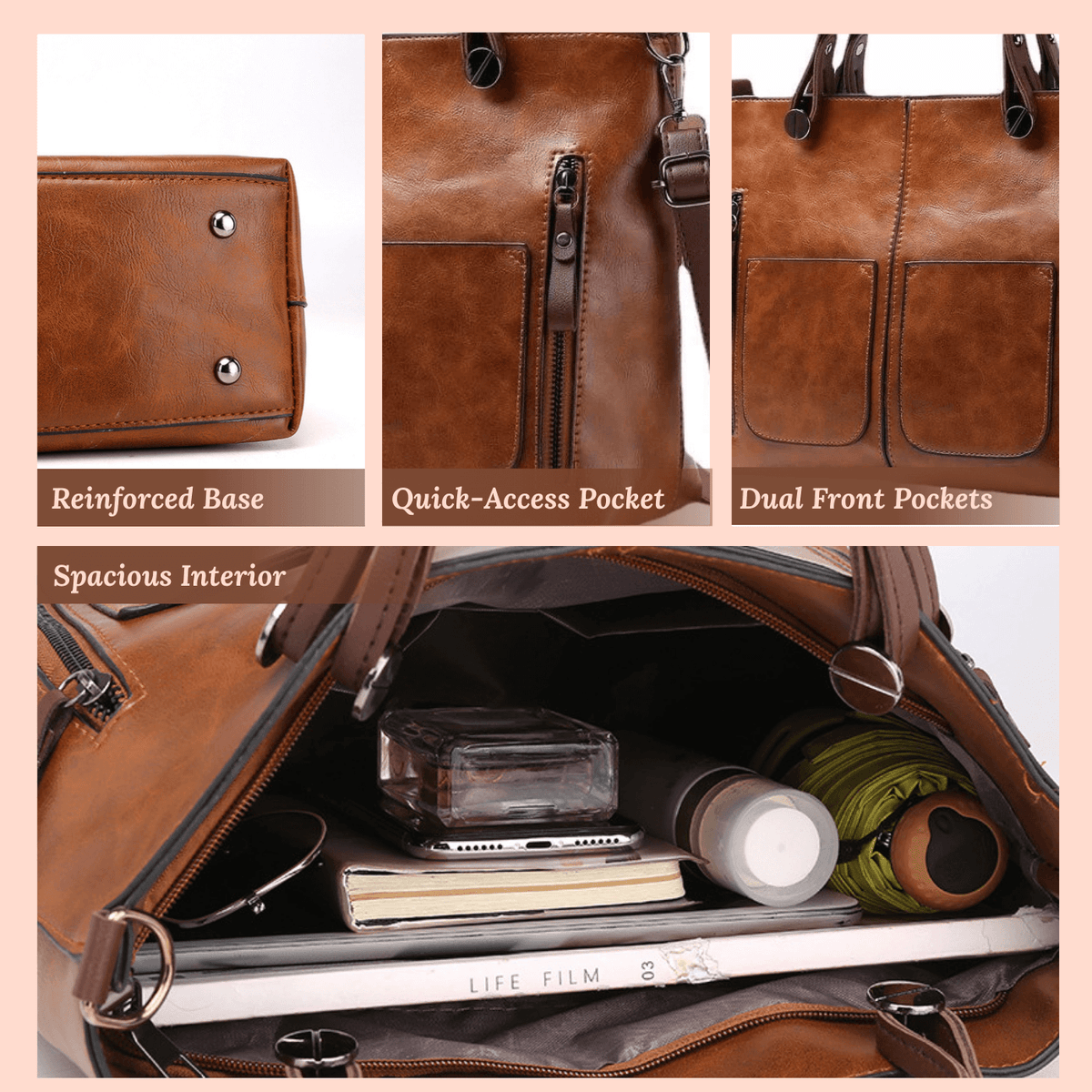Caterina’s Multi-Pocket Carry | Crossbody Bag