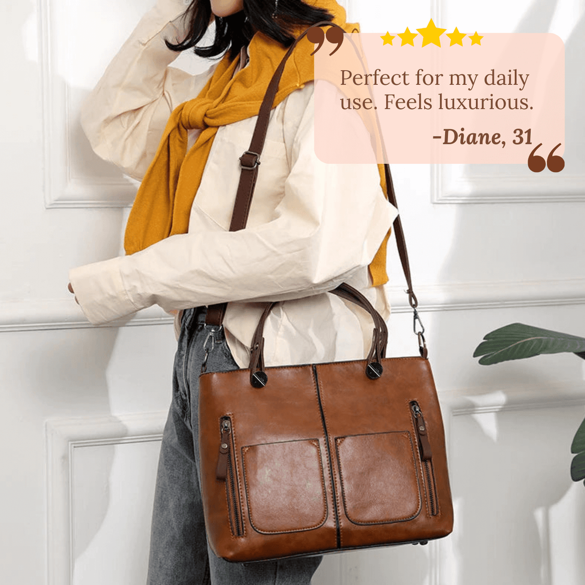 Caterina’s Multi-Pocket Carry | Crossbody Bag