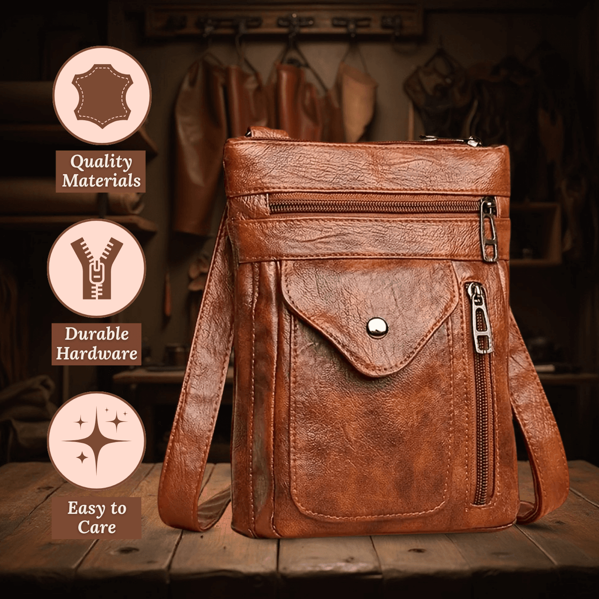 Vittoria Utility Crossbody Bag