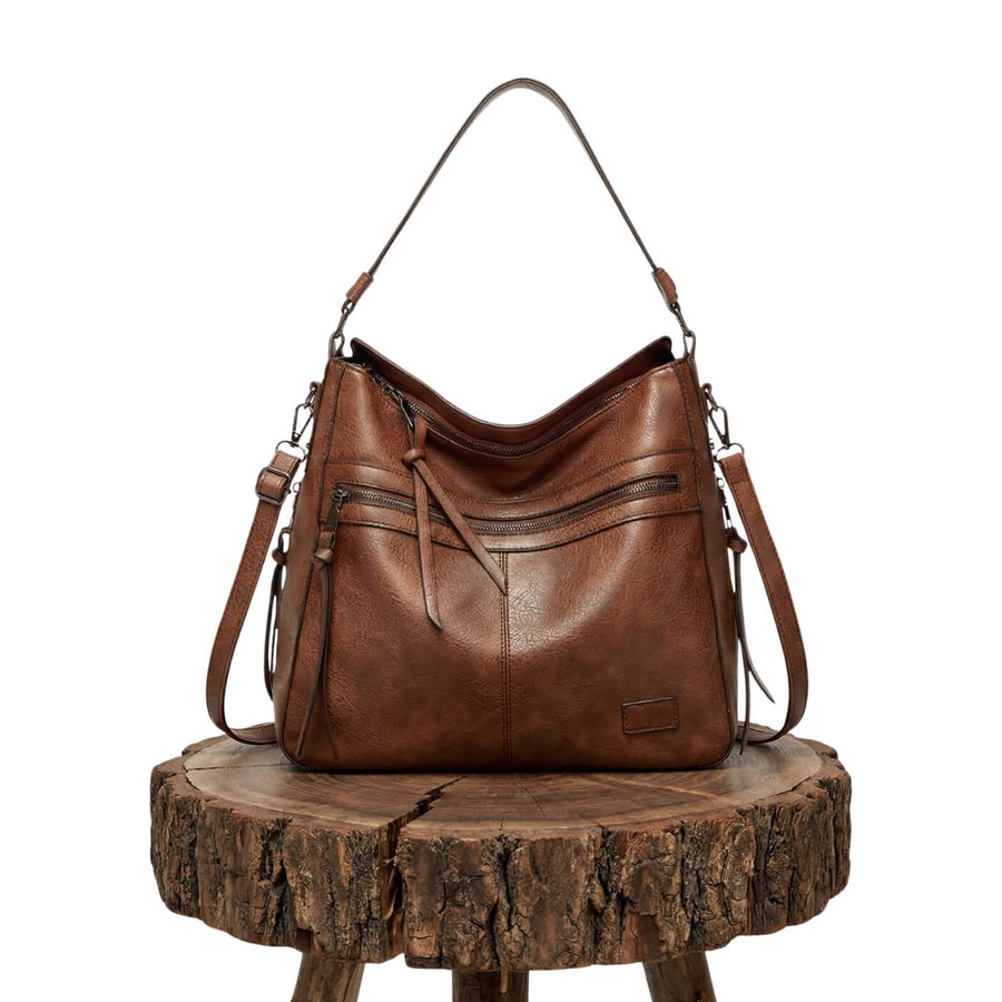 Serena Zip Shoulder Bag
