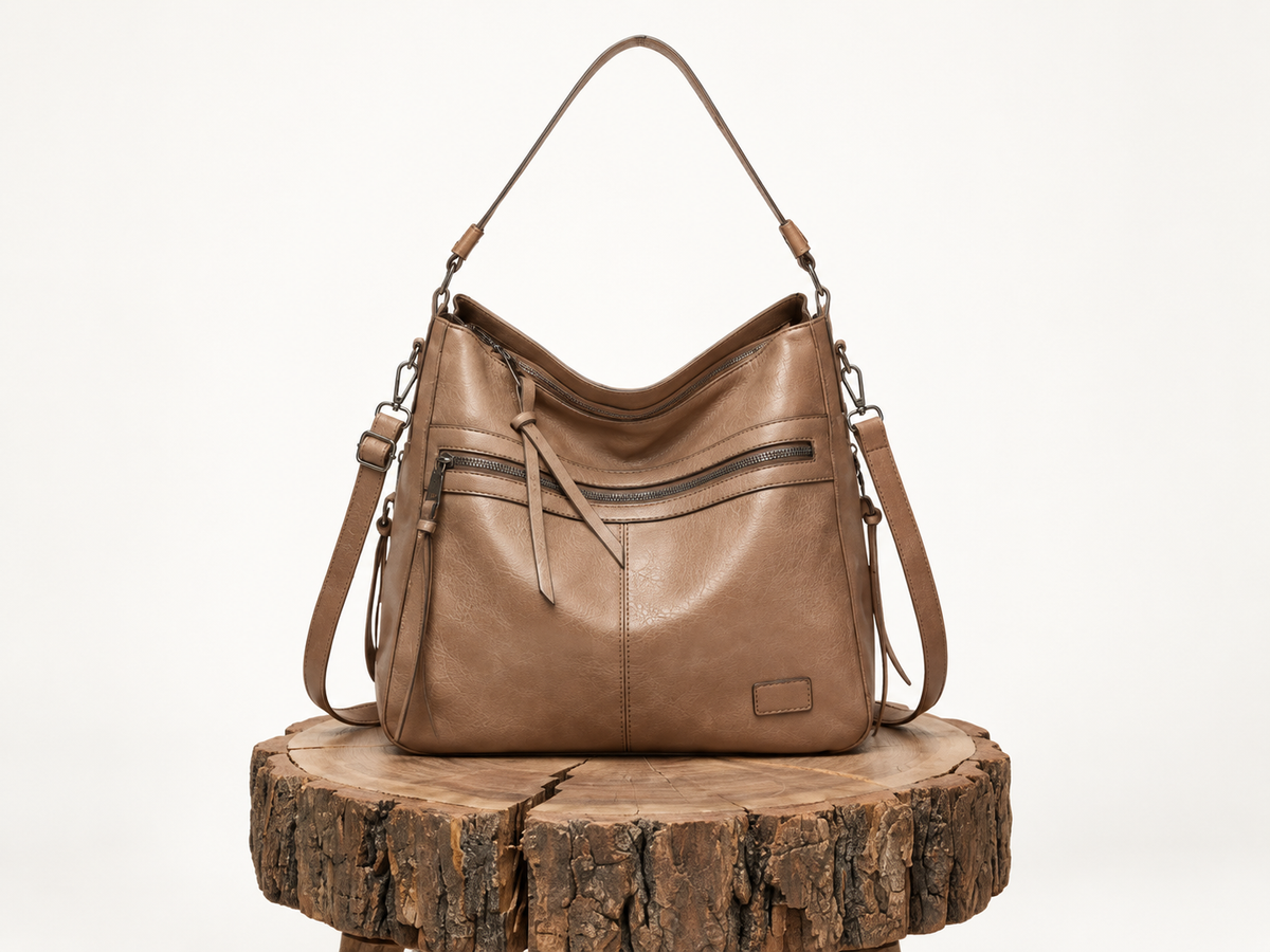 Serena Zip Shoulder Bag