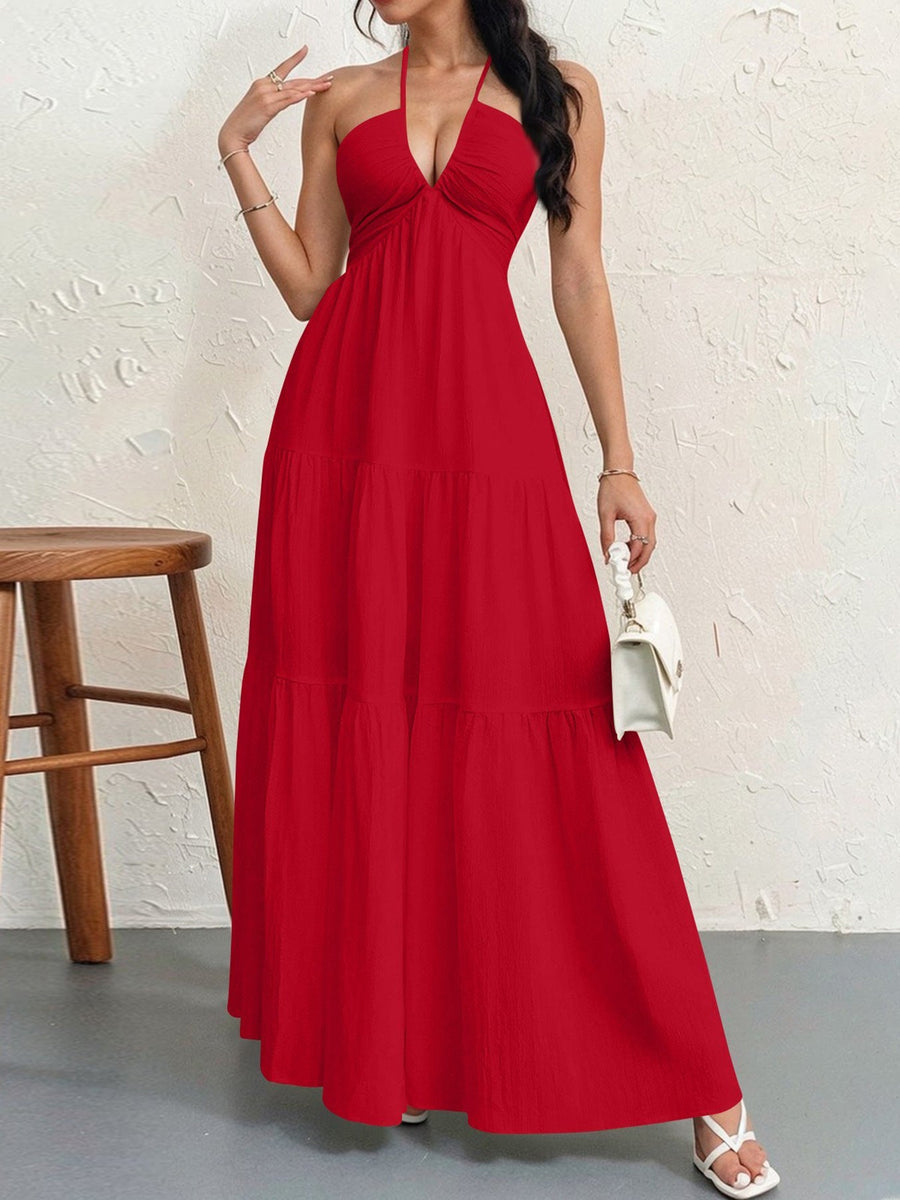 WALO™ - Casual Loose Fit Sleeveless Summer Maxi Dress